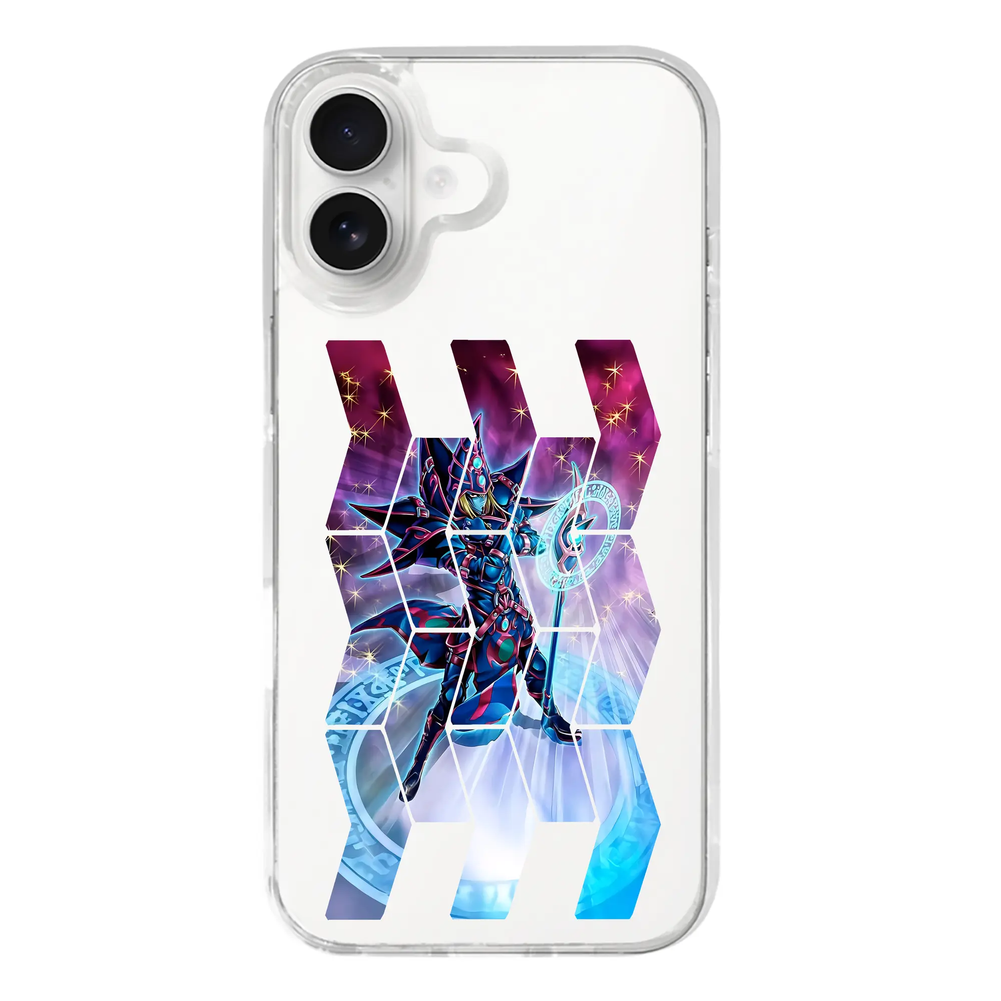 遊☆戯☆王 グッズ,ブラック・マジシャン - iPhone 17シリーズ 透明スマホケース – 薄型・耐衝撃・精密フィット保護カバー